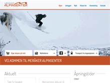 Tablet Screenshot of merakeralpinsenter.com